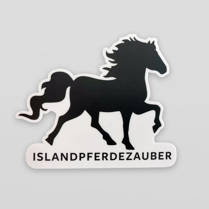 Aufkleber Islandpferdezauber - Magisches Islandpferd für dein Auto und mehr!