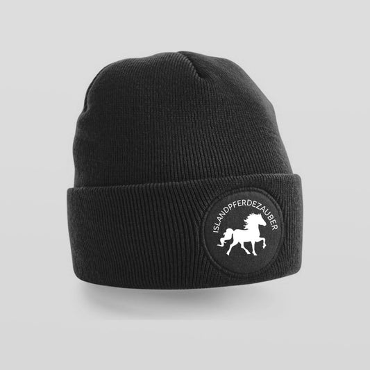 Patch Beanie - Islandpferdezauber